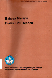 Bahasa Melayu Dialek Deli Medan