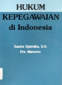 Hukum Kepegawaian di Indonesia