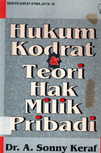 Hukum Kodrat & Teori Hak Milik Pribadi