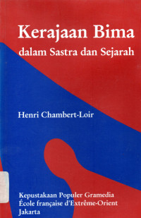 Kerajaan Bima dalam Sastra dan Sejarah