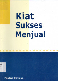 Kiat Sukses Menjual