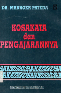 Kosakata dan Pengajarannya