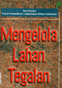 Mengelola Lahan Tegalan