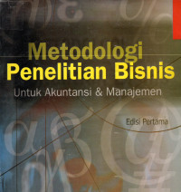 Metedologi Penelitian Bisnis