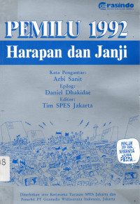 PEMILU 1992 Harapan dan Janji