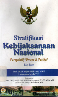 Stratifikasi Kebijaksanaan Nasional, Perspektif 