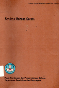 Struktur Bahasa Seram